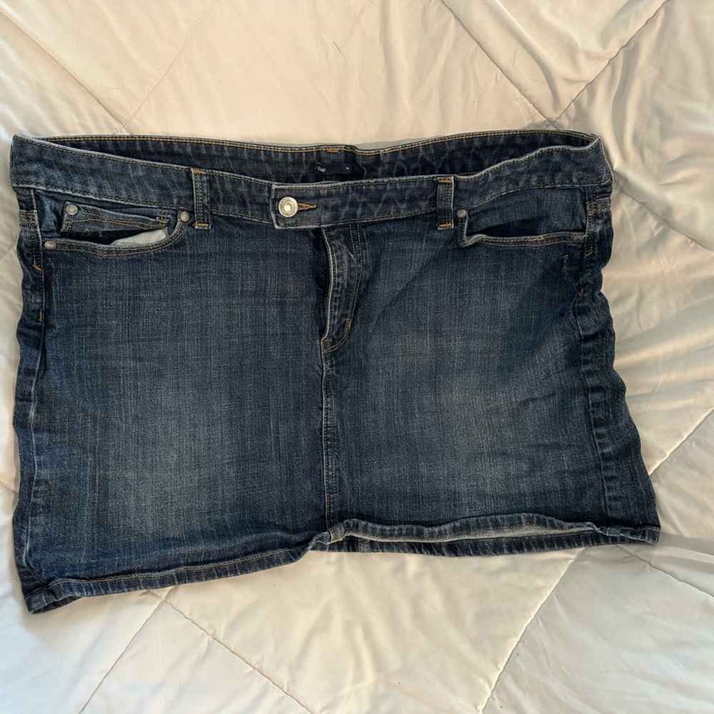 GAP Indigo Denim Skirt